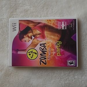 Wii Zumba Fitness Party Exercise Workout Video Game